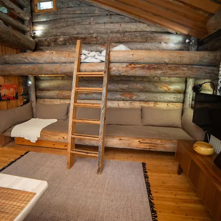 Διαμέρισμα Jussan Luppo - Original Log Cabin, Sauna, 100m